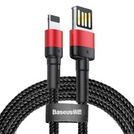 USB kábel Baseus Cafule 2.4A Lightning pre iPhone 1m USB kábel Baseus Cafule 2.4A Lightning pre iPhone 1m