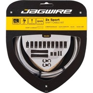 Jagwire 2x Sport lanko prehadzovačky a súprava krytu