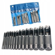 Dierovače, dierovače, dierovače, 15 ks. 2-22 mm Dierovače, dierovače, dierovače, 15 ks. 2-22 mm
