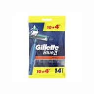 Gillette blue 2 plus jednorazové holiace strojčeky 14 ks