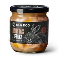 Delicacy prémiová pochúťka pre psov králik 380g John Dog Delicacy prémiová pochúťka pre psov králik 380g John Dog