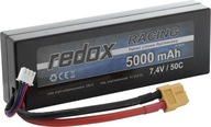 BATÉRIA 5000mAh 7,4V XT-60 LIPO REDOX