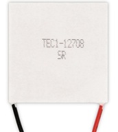 Peltierov článok TEC1-12708 CPU Chladnička 12V 80W Peltierov článok TEC1-12708 CPU Chladnička 12V 80W