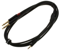 Signálny kábel Mini Jack - Jack 6,3 mm, 1,5 m