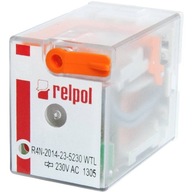 Priemyselné relé 4P 6A 230V AC AgNi Priemyselné relé 4P 6A 230V AC AgNi