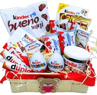 KINDER Darčekový kôš Set Box Narodeninový darčekový meninový balíček 18.-30 KINDER Darčekový kôš Set Box Narodeninový darčekový meninový balíček 18.-30