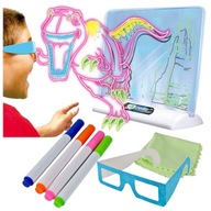 MAGICKÝ PODSVETLENÝ 3D GRAFICKÝ TABLET MAGICKÝ PODSVETLENÝ 3D GRAFICKÝ TABLET