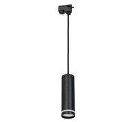 GU10 dráhový reflektor 1 Phase RING TUBA Black 20cm GU10 dráhový reflektor 1 Phase RING TUBA Black 20cm
