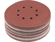 BRÚSNY KOTÚČ NA VELCRO 8 OTVOROV P150 150MM 50KS YATO BRÚSNY KOTÚČ NA VELCRO 8 OTVOROV P150 150MM 50KS YATO