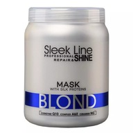 Stapiz Sleek Line Blond maska pre blond vlasy s hodvábom 1000ml Stapiz Sleek Line Blond maska pre blond vlasy s hodvábom 1000ml