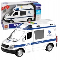 Policajné auto policajné auto s otváracími dverami 1:16 WY590BP Policajné auto policajné auto s otváracími dverami 1:16 WY590BP