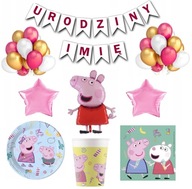 Narodeninové 1-9 narodeninové obrúsky Peppa Pig Balóniky Narodeninové 1-9 narodeninové obrúsky Peppa Pig Balóniky