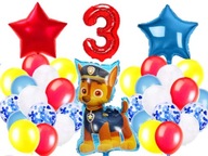 SADA BALÓNOV PAW PATROL 3 ROKY CHASE NARODENINY SADA BALÓNOV PAW PATROL 3 ROKY CHASE NARODENINY