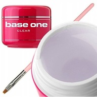 SILCARE BASE ONE stavebný gél CLEAR 50g štetec SILCARE BASE ONE stavebný gél CLEAR 50g štetec