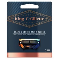Holiace kazety King C. Gillette, 3 kusy Holiace kazety King C. Gillette, 3 kusy