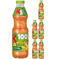 Kubuś 100% ovocie banán mrkva jablko 6 x 850 ml Kubuś 100% ovocie banán mrkva jablko 6 x 850 ml