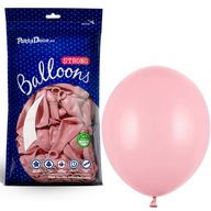 Silné 30 cm pastelové baby Pink balóniky 100 ks
