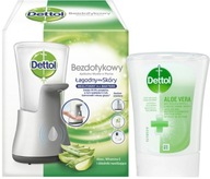DETTOL Bezdotykový aplikátor mydla a antibakteriálna náplň 2x 250ml DETTOL Bezdotykový aplikátor mydla a antibakteriálna náplň 2x 250ml
