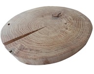 Dub olejovaný 20-25 cm Plátok dreva, dubové kotúče