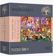 Drevené puzzle TREFL 500+1 Čarovný svet Drevené puzzle TREFL 500+1 Čarovný svet