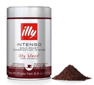 Illy Espresso Intenso Dark mletá káva 250g Illy Espresso Intenso Dark mletá káva 250g
