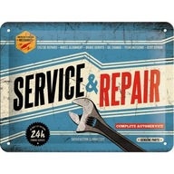 Nostalgický umelecký plagát 15x20 Servis a opravy Nostalgický umelecký plagát 15x20 Servis a opravy
