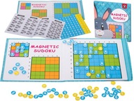 Logická hra magnetické puzzle zábavné rodinné sudoku