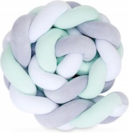 Braid Bed Protector Shades of Green JUKKA Braid Bed Protector Shades of Green JUKKA