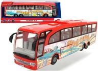 MESTSKÝ CESTOVNÝ TURISTICKÝ AUTOBUS 30cm ČERVENÝ MESTSKÝ CESTOVNÝ TURISTICKÝ AUTOBUS 30cm ČERVENÝ