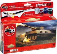 Airfix Starter Set - Tiger 1 A55004 - Zostaviteľný model - Mierka: 1:72 Airfix Starter Set - Tiger 1 A55004 - Zostaviteľný model - Mierka: 1:72