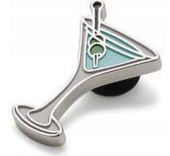 CROCS JIBBITZ CHARMS MARTINI GLASS PIN CROCS JIBBITZ CHARMS MARTINI GLASS PIN