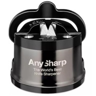 AnySharp PRO Gun Metal Chef's Sharpener