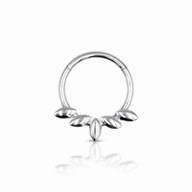 Titánový kliker. Septum Circle 1,2/10 Titánový kliker. Septum Circle 1,2/10
