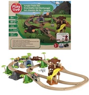 DREVENÝ VLAK JUNGLE RAIL HRACIE TRASY DREVENÝ VLAK JUNGLE RAIL HRACIE TRASY