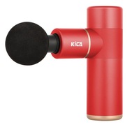 Vibračný masážny prístroj KiCA Gold Edition - červený