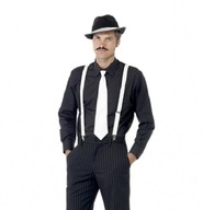 20. roky 20. storočia GANGSTER OUTFITY SUPERERS GANGSTER KLOBÚC AL CAPONE TIE 20. roky 20. storočia GANGSTER OUTFITY SUPERERS GANGSTER KLOBÚC AL CAPONE TIE