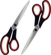 Kancelárske nožnice Grand Soft 25 cm čierne x 2