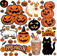 Nažehľovacia súprava halloweenskej tekvicovej ozdoby na prezlečenie, veľká 30 cm Nažehľovacia súprava halloweenskej tekvicovej ozdoby na prezlečenie, veľká 30 cm