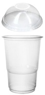 Hrnčeky na bublinkový čaj + viečko s otvorom na slamku 300ml Ø95mm 50 kusov Hrnčeky na bublinkový čaj + viečko s otvorom na slamku 300ml Ø95mm 50 kusov
