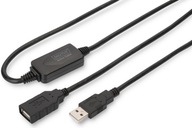 USB predlžovací kábel 15m ACTIVE AMPLIFIER-EM repeater