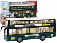 AUTOBUS S TREČNÝM POHONOM 1:16 TMAVO ZELENÁ AUTOBUS S TREČNÝM POHONOM 1:16 TMAVO ZELENÁ