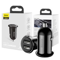 BASEUS AUTONABÍJAČKA 2X USB 4.8A 24W BASEUS AUTONABÍJAČKA 2X USB 4.8A 24W