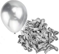 SILVER chrómové lesklé balóny Shiny 100 silver SILVER chrómové lesklé balóny Shiny 100 silver