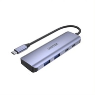 Unitek H1107Q 3.1 USB-C hub, 2x USB-A, 2x USB-C, 5Gbps