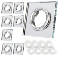 8x HALOGÉNOVÝ RÁM NA DRŽIAKY ŽIAROViek GU10 LED STROPNÉ SVIETIDLO DO KÚPEĽNE 8x HALOGÉNOVÝ RÁM NA DRŽIAKY ŽIAROViek GU10 LED STROPNÉ SVIETIDLO DO KÚPEĽNE