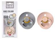BIBS cumlík 6-18 HEVEA RUBBER 2 bal CLOUD BLUSH BIBS cumlík 6-18 HEVEA RUBBER 2 bal CLOUD BLUSH