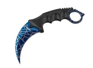 Nôž Karambit CS:GO Blue Web, modrý Nôž Karambit CS:GO Blue Web, modrý