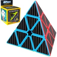 Pyraminx Carbon Cube Triangle Carbon 3x3 + stojan na kocky Pyraminx Carbon Cube Triangle Carbon 3x3 + stojan na kocky