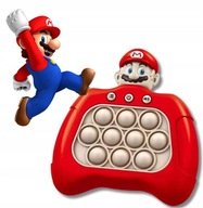 ELEKTRONICKÁ ARKÁDOVÁ HRA POP IT KONZOLA PUSH SUPER MARIO PUSH BUBBLE ELEKTRONICKÁ ARKÁDOVÁ HRA POP IT KONZOLA PUSH SUPER MARIO PUSH BUBBLE
