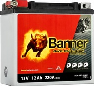BANNER ETX14 YTX14 batéria 12V 12Ah 220A AGM OE BANNER ETX14 YTX14 batéria 12V 12Ah 220A AGM OE